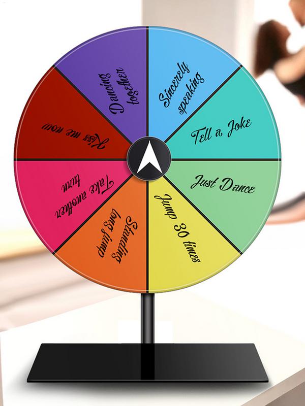 Prize Wheel Dry Erase Spin Whe - Party Games Spin The Wheel recension och pris