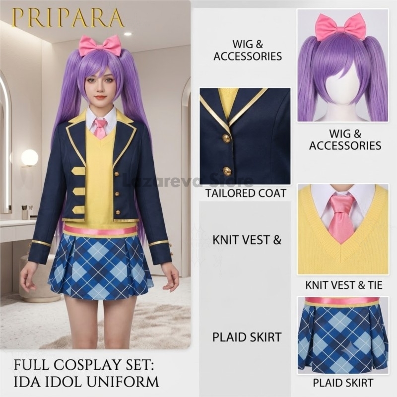 Pripara Manaka Laala Cosplay C - Party Games School recension och pris