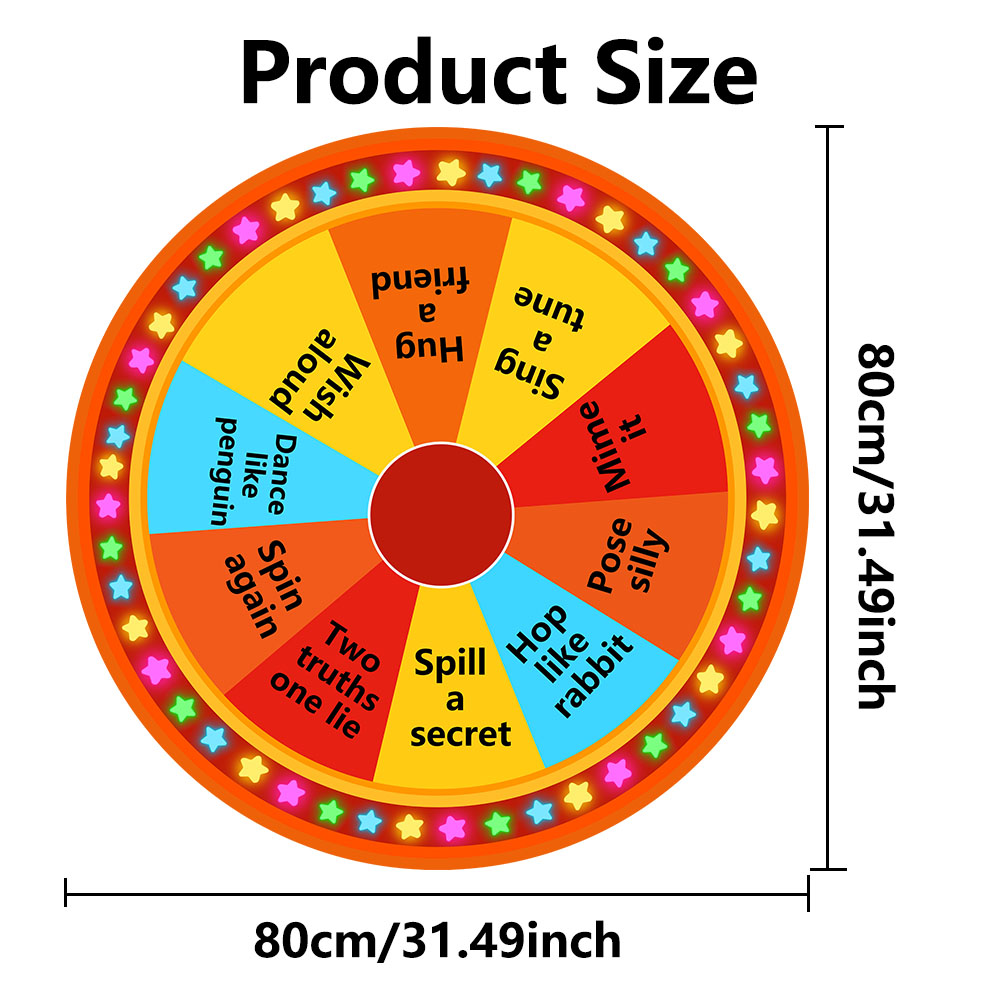 Prize Wheel Spin Wheel Spinner - Party Games Spin The Wheel recension och pris