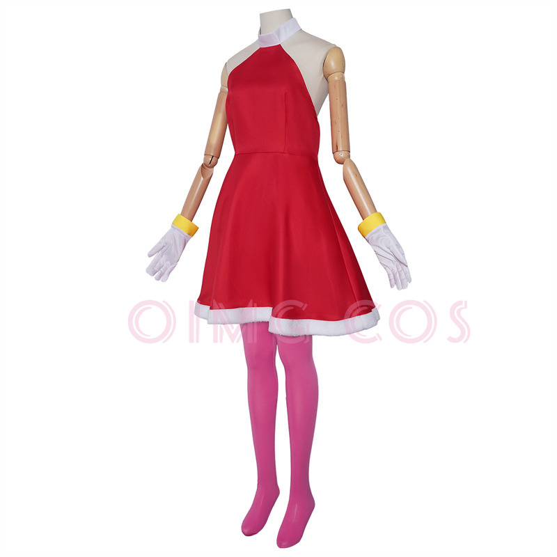 Amy Rose Cosplay Costume Adult - Party Games Kit recension och pris