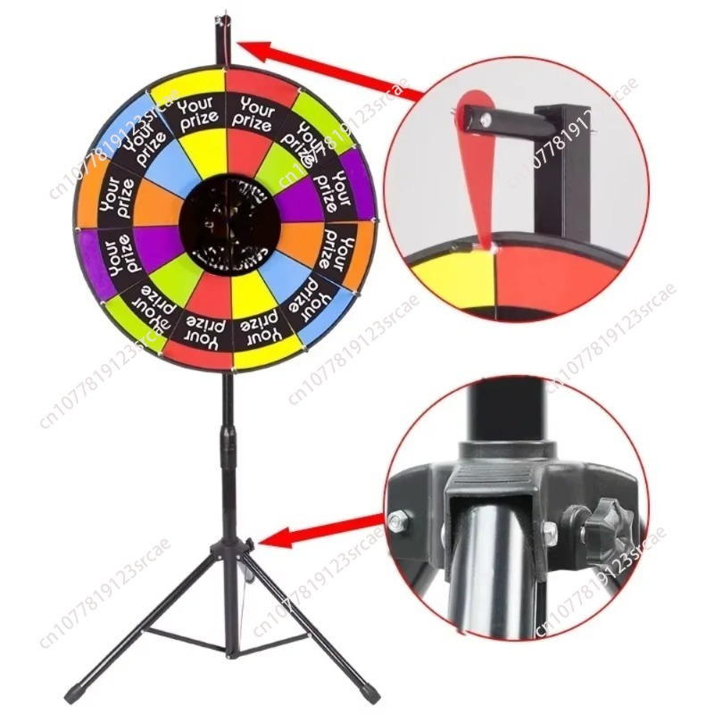 for 24-Inch Dry Erase Color Pr - Party Games Spin The Wheel recension och pris