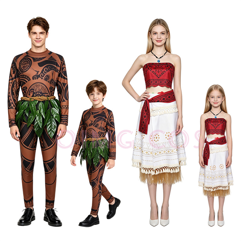 Moanaa Maui‌i Cosplay Costume  - Party Games Kit recension och pris