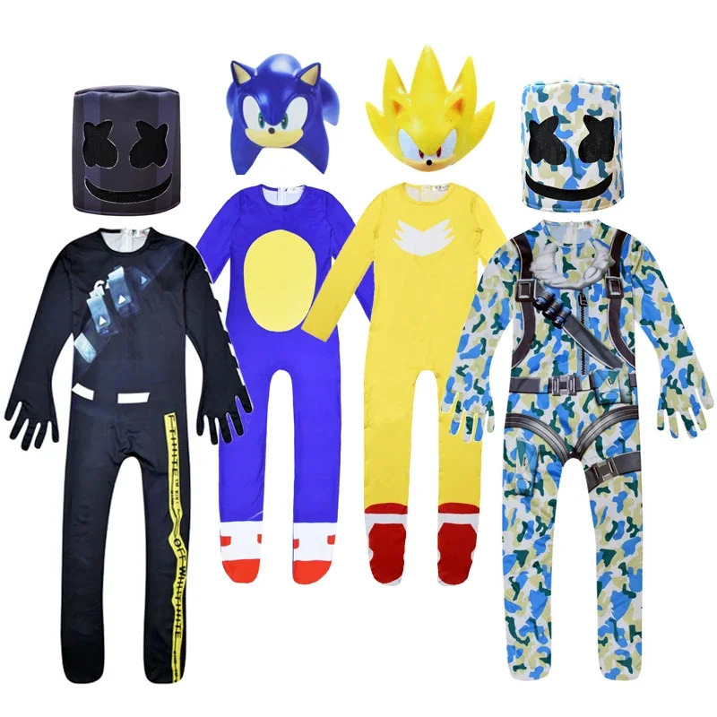 2026 Halloween Boys Marshmello - Party Games Popular recension och pris