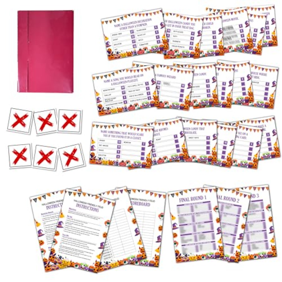 Halloween Friendly Feud Game,  - Party Games For Adults Large Group recension och pris