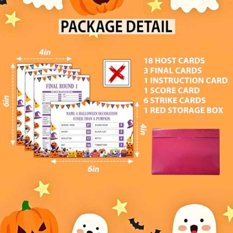 Halloween Friendly Feud Game,  - Party Games For Adults Large Group recension och pris