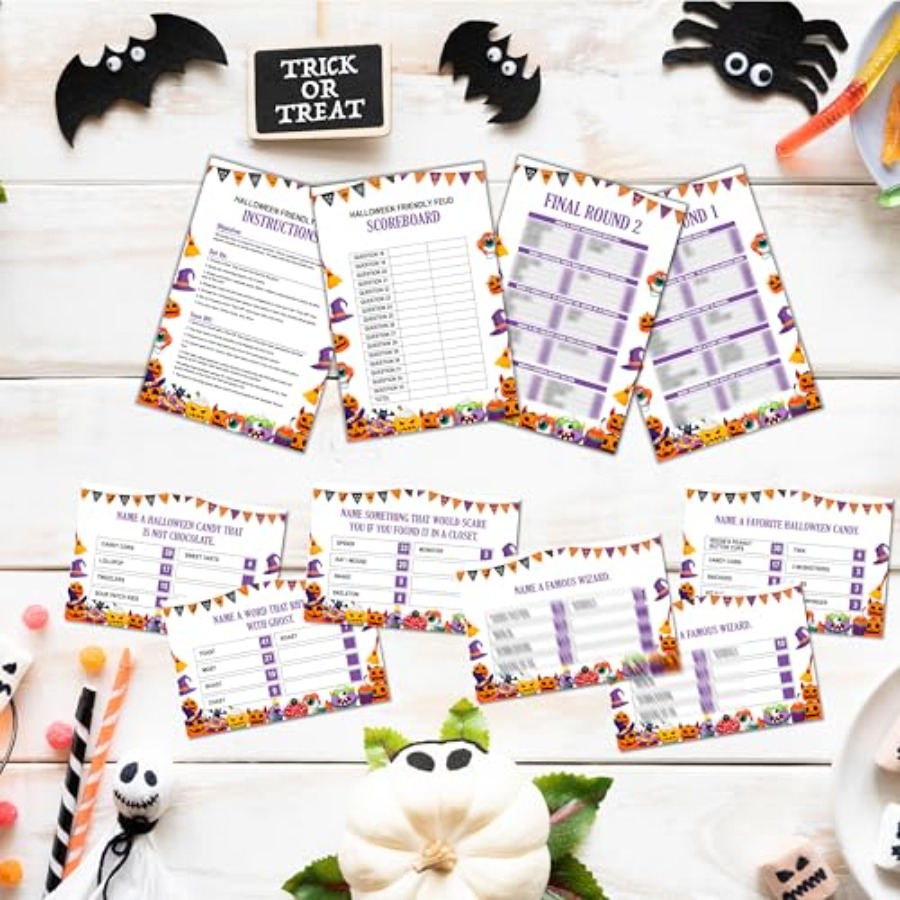 Halloween Friendly Feud Game,  - Party Games For Adults Large Group recension och pris