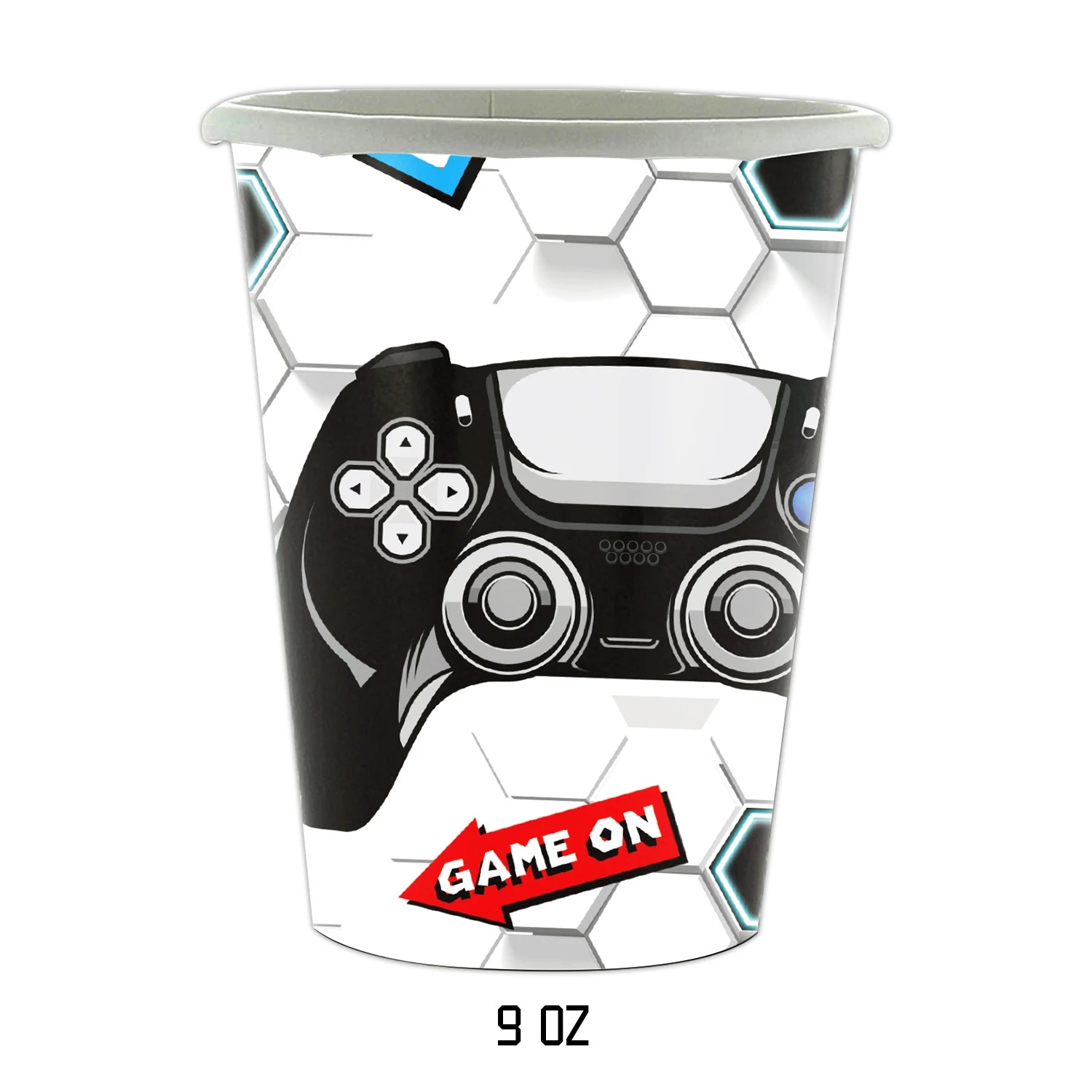 Black Game Controller Theme On - Party Games Using Cups recension och pris