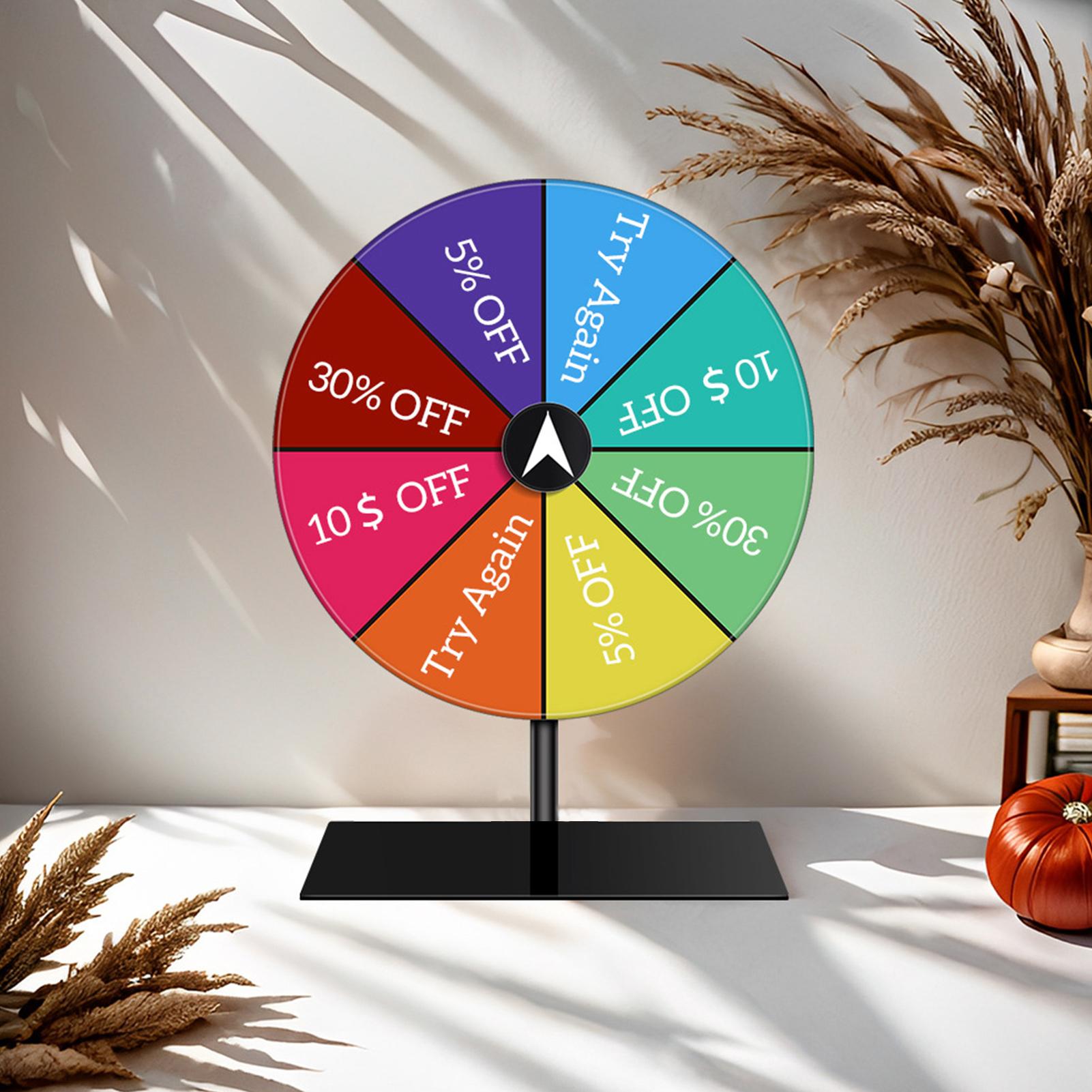 Prize Wheel Dry Erase Spin Whe - Party Games Spin The Wheel recension och pris