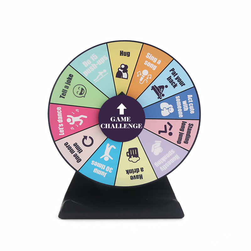 Tabletop Game Challenge Spinni - Party Games Spin The Wheel recension och pris
