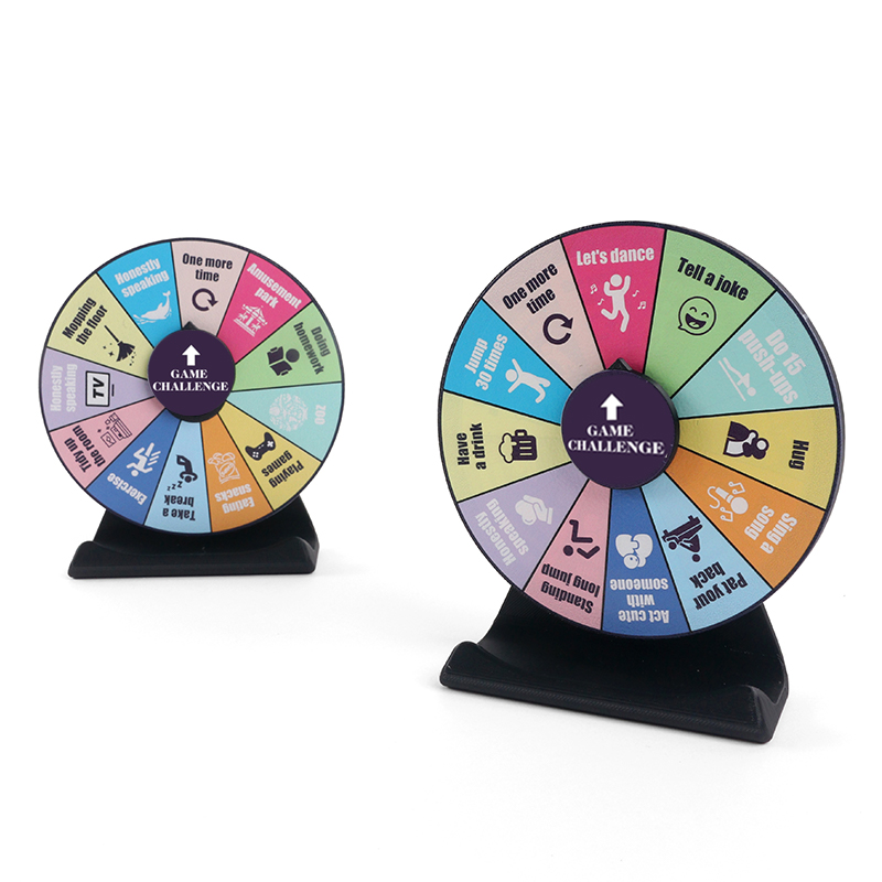 Tabletop Game Challenge Spinni - Party Games Spin The Wheel recension och pris