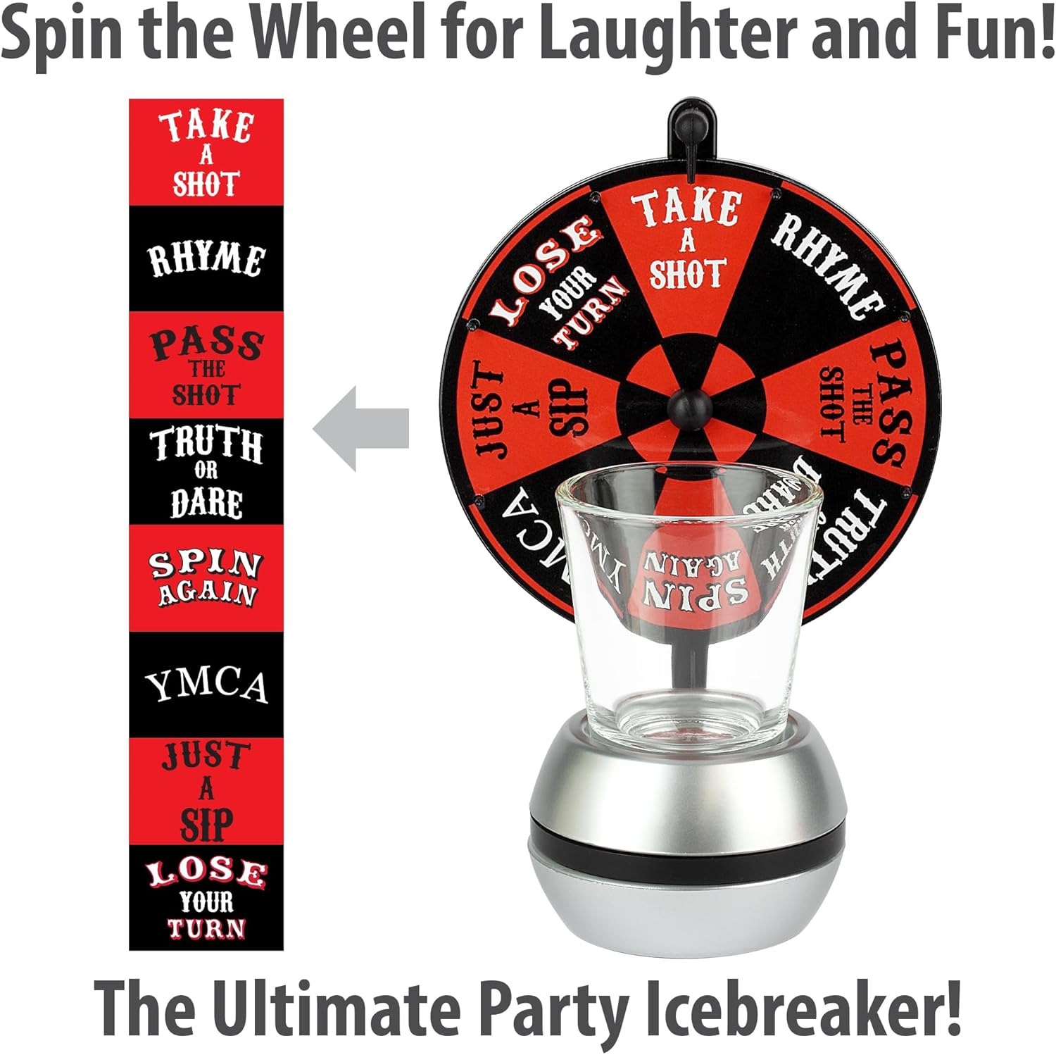 Spin The Wheel Shot Drinking G - Party Games Spin The Wheel recension och pris