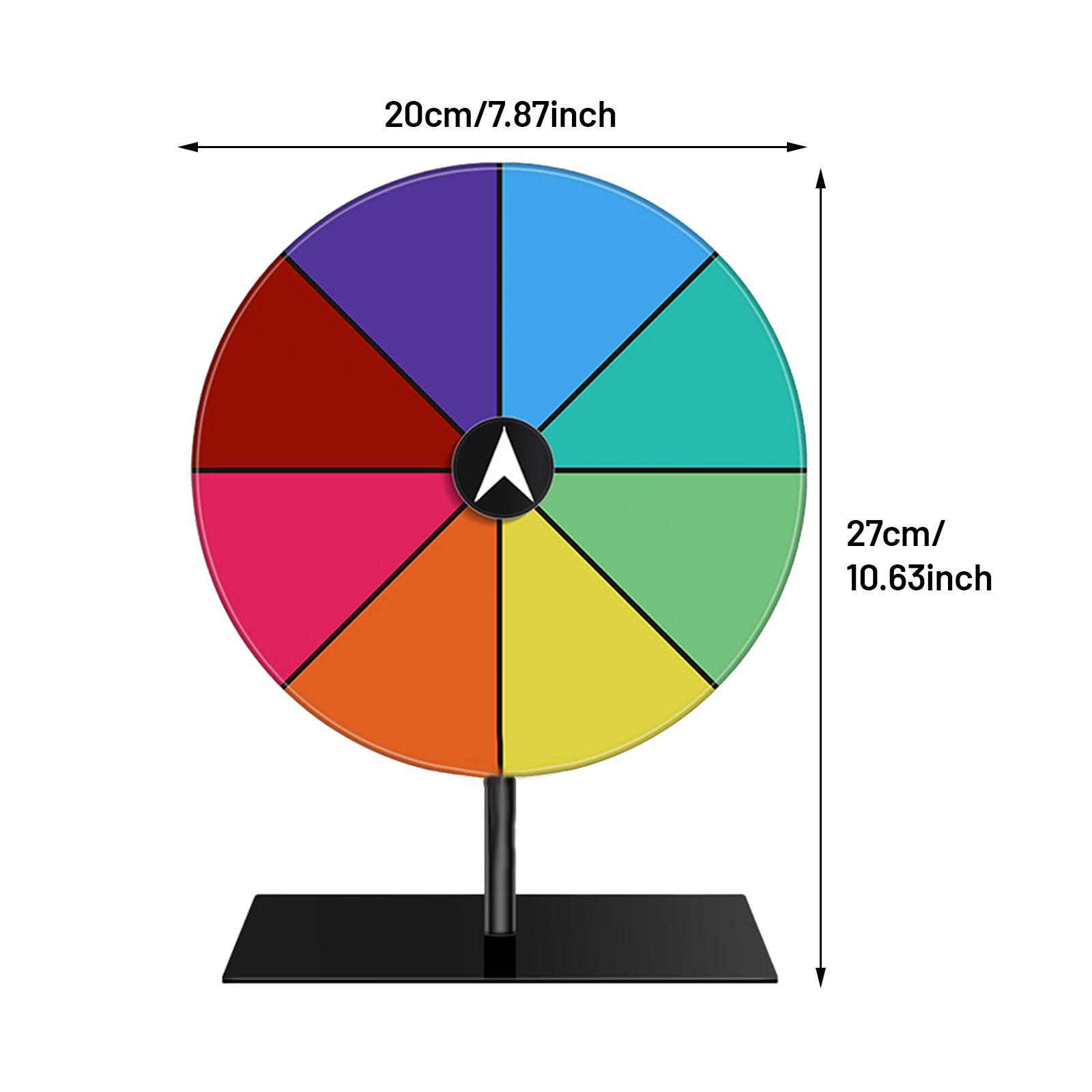 Acrylic Prize Turntable Compac - Party Games Spin The Wheel recension och pris