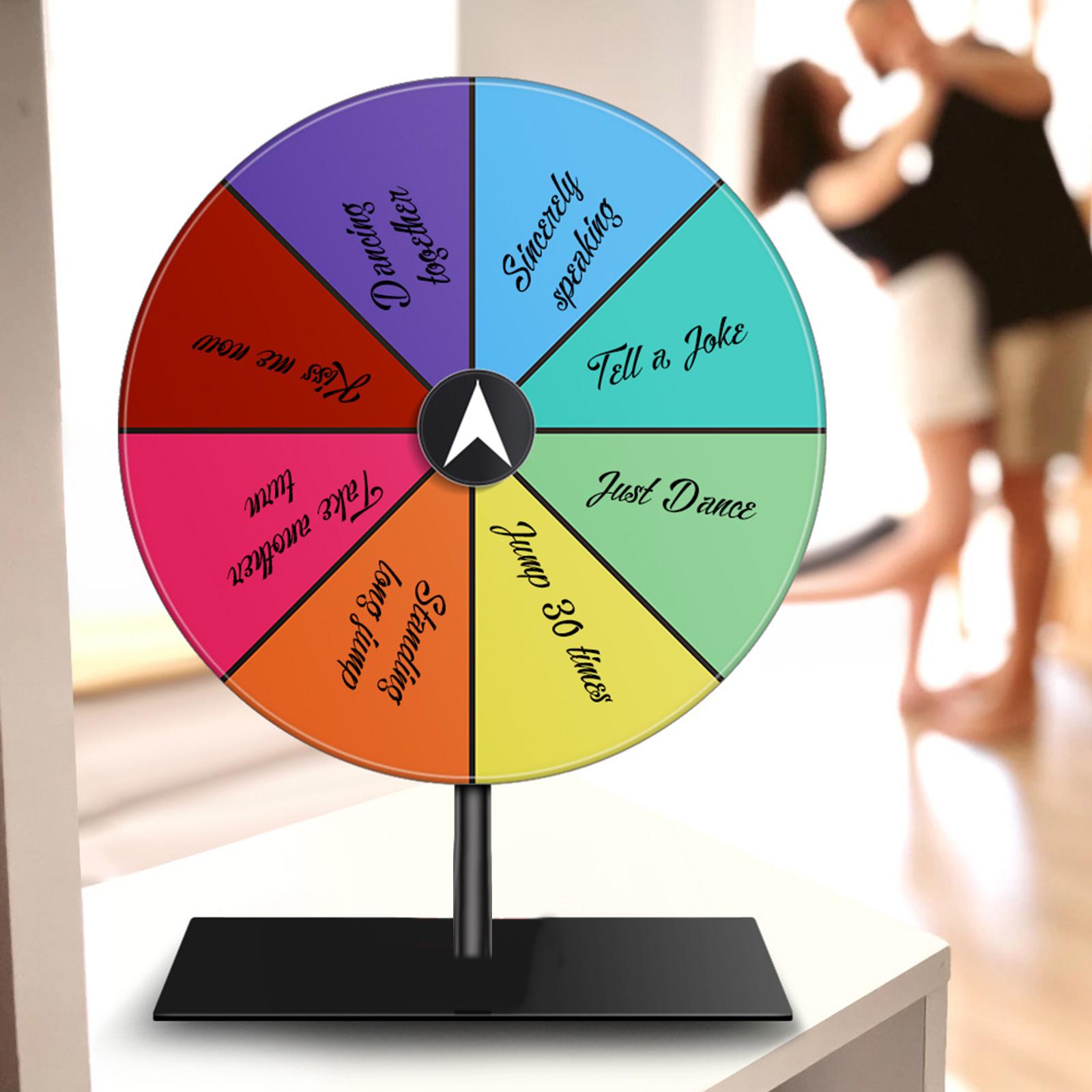 Acrylic Prize Turntable Compac - Party Games Spin The Wheel recension och pris